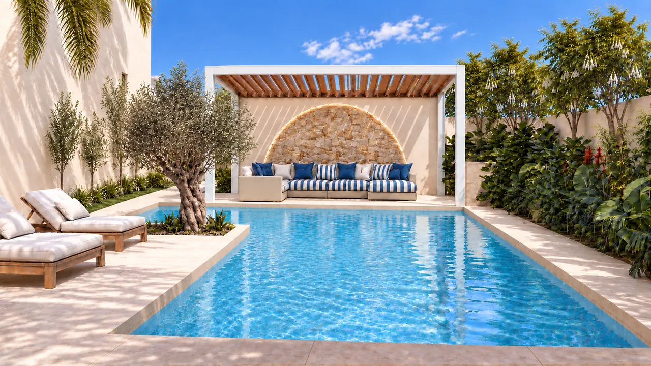 Palm Courtyard Villa